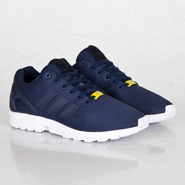 adidas zx flux bleu marine courir